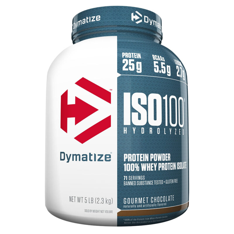 ISO 100 5 lb Dymatize Nutrition: Proteína de aislado de suero de alta calidad