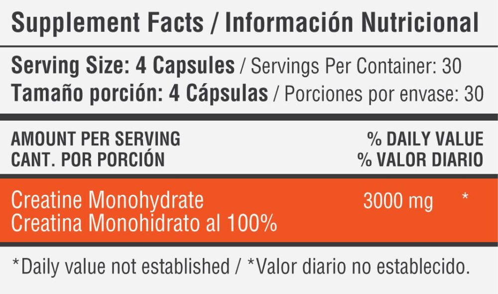 Creatina healthy 120 caps