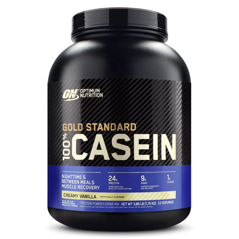 Gold Standard 100% Casein 3.8 lb Optimum Nutrition: Proteína de caseína de alta calidad