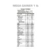 mega gainer 1 lb gmn